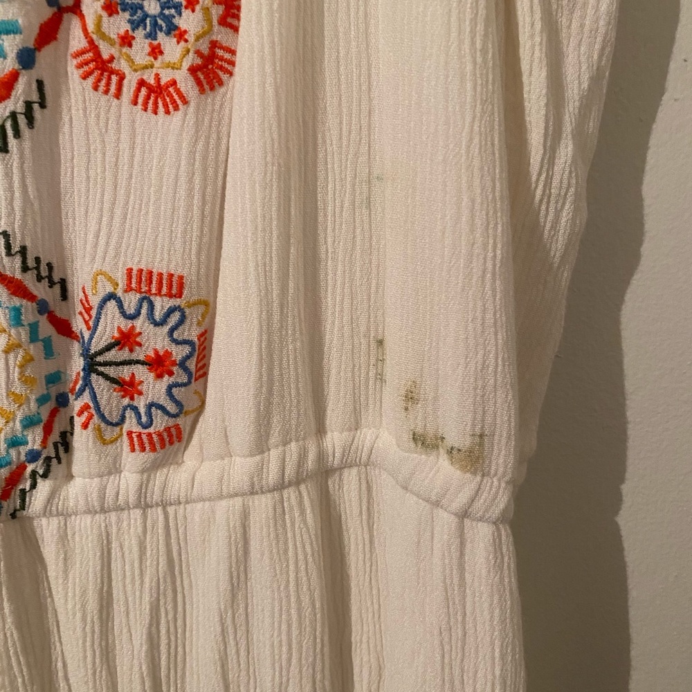 Maxi cream dress